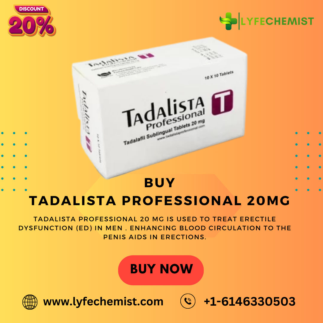 Order Tadalista Professional Online at Street Price With Credit Card / PayPal